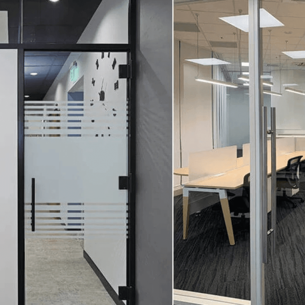 Frameless Glass doors